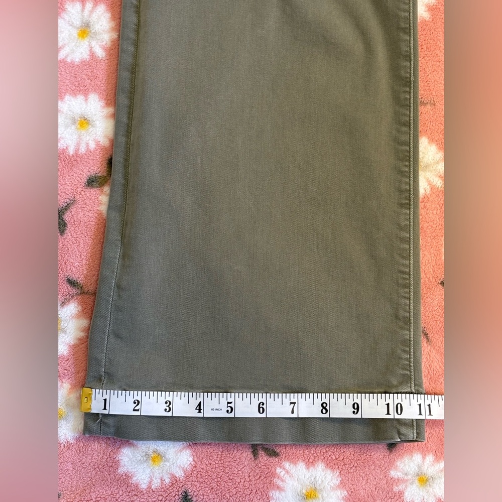 Paige Anessa High Rise Wide Leg Welt Utility Pocket Cropped Jeans Size 28 EUC - Picture 14 of 14